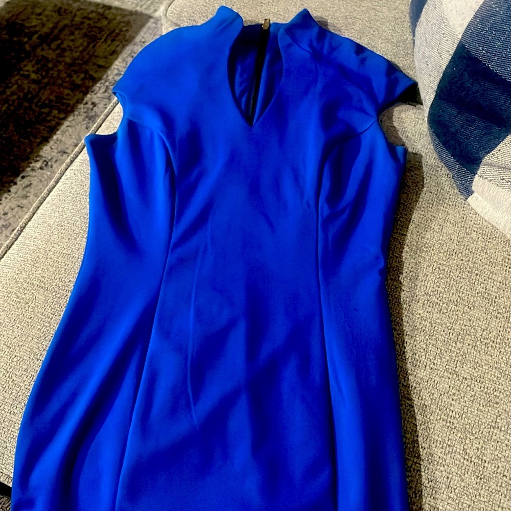 Ladies Alexia Admor Dress, Size S, Royal Blue